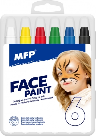 Boje za lice - Make-up set 6 komada
