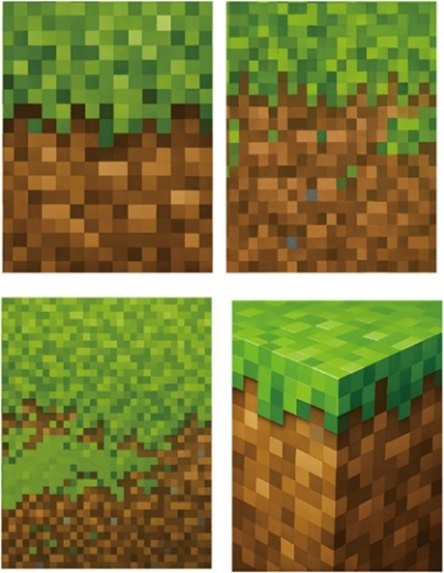 Poklon vrećica Minecraft veličina M