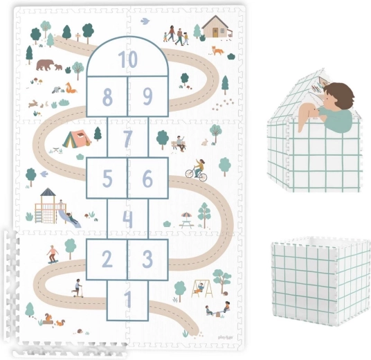 Play&Go Tiloo EEVAA podloga za igru i kućica hopscotch