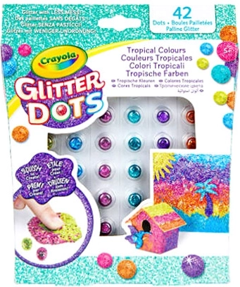 Crayola Glitter Dots – svjetlucave kuglice za kreativno stvaranje