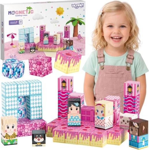 Woopie magnetske kocke – 3D magnetske kockice 59 kom