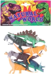 Plastični dinosauri u vrećici – set 6 kom