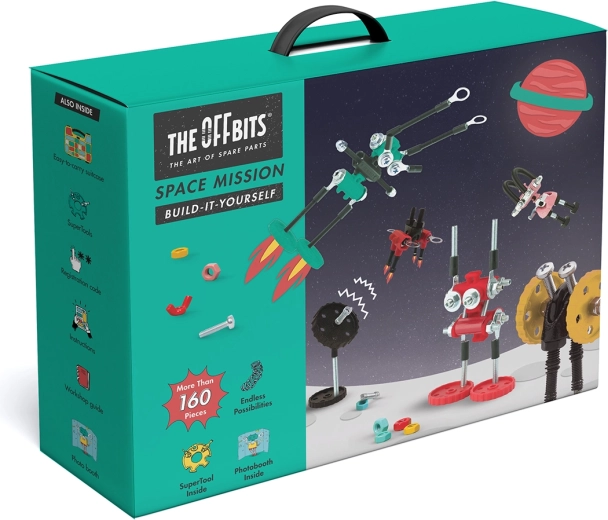 Prijenosno pakiranje s ručkom i 160+ dijelova