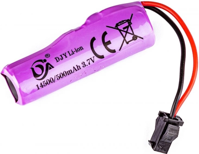 Li-ion akumulator 3,7 V 500 mAh s konektorom JST SM za drift auto SC24A - 1 komad