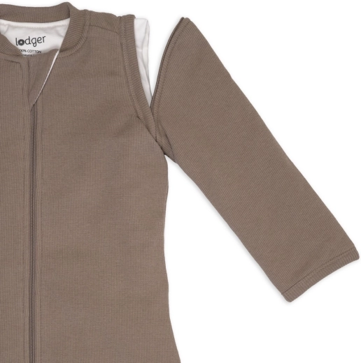 Breathable cotton with a ribbed structure