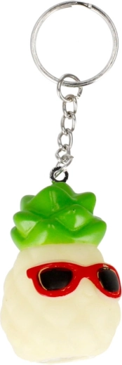 Zabavan dizajn ananasa s naočalama