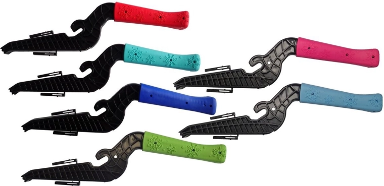 Brake levers for sleds Flash/Superjet/Tron turquoise – set of 2 pcs
