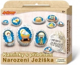 Kamenje s pričom – kreativni set Rođenje Isusa
