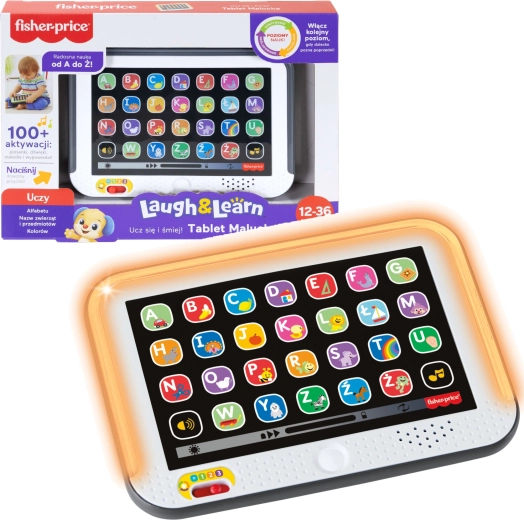 Interaktivni edukativni tablet za najmlađe Fisher-Price s više od 100 zvukova (poljski)