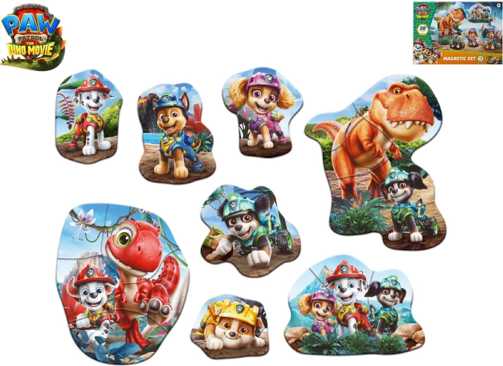 Magnetski set Paw Patrol: The Dino Movie