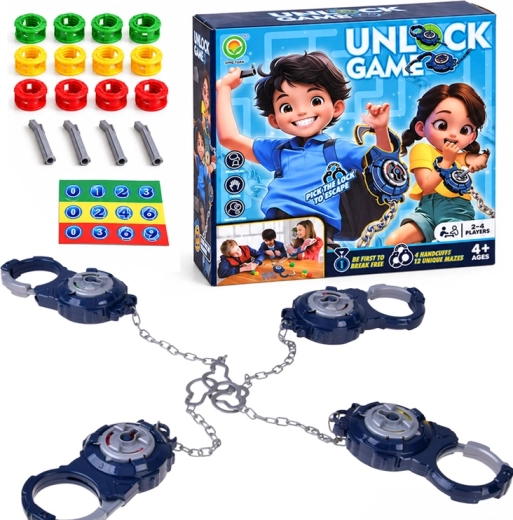 Skill Game Handcuffs – Crack the Code and Escape First