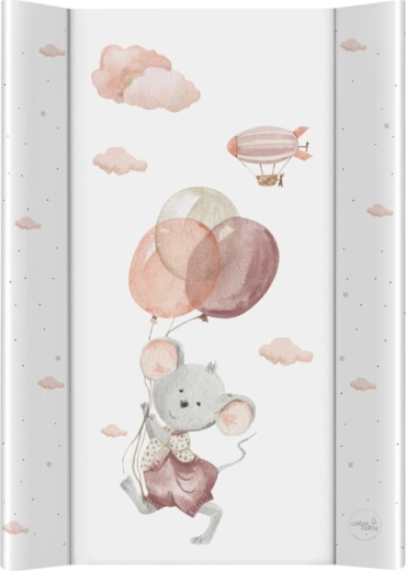 Ceba Baby podloga za presvlačenje s čvrstom daskom 50 × 70 cm basic mouse