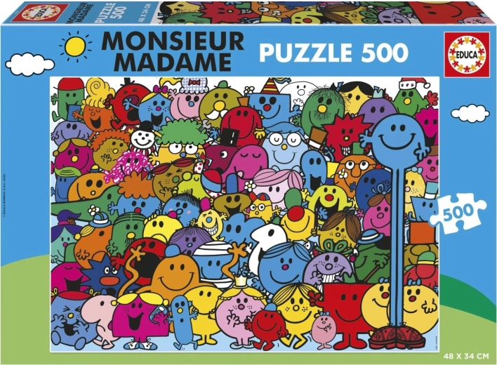 Educa puzzle Monsieur Madame 500 dijelova
