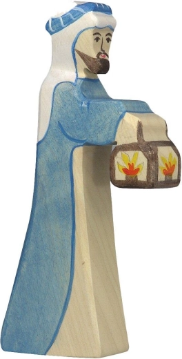 Holztiger shepherd with lantern - 1 piece
