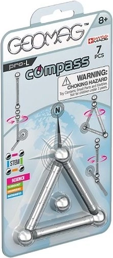 Trefl Geomag Pro-L set magnetskih građevnih dijelova kompas – 7 dijelova