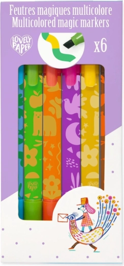 Čarobni šareni flomasteri DJECO (set 6)