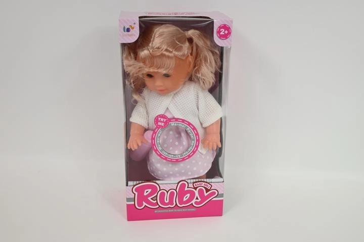 Ruby interaktivna lutka 30 cm s bočicom
