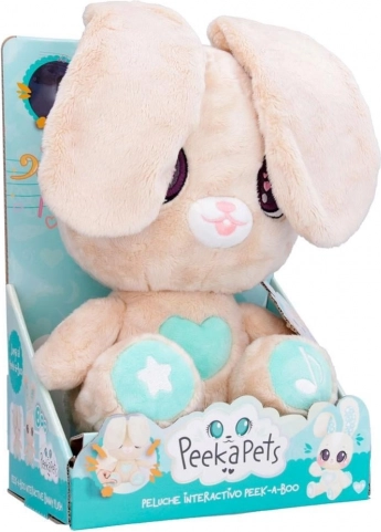 Interaktivni plišani zeko Peekapets 45 cm
