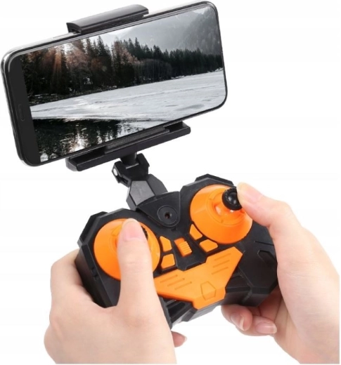 Controller with phone holder