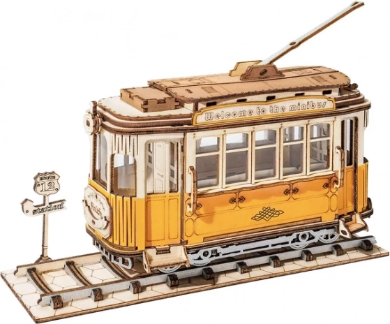 3D drvene puzzle Tramvaj od Rolife