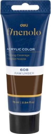 Akrilna boja 75 ml smeđa