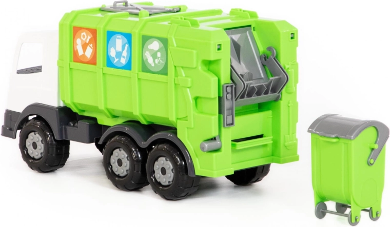 Realistično istresanje kontejnera