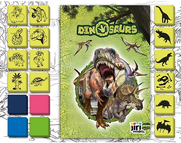 Fun Dinosaur Stamping