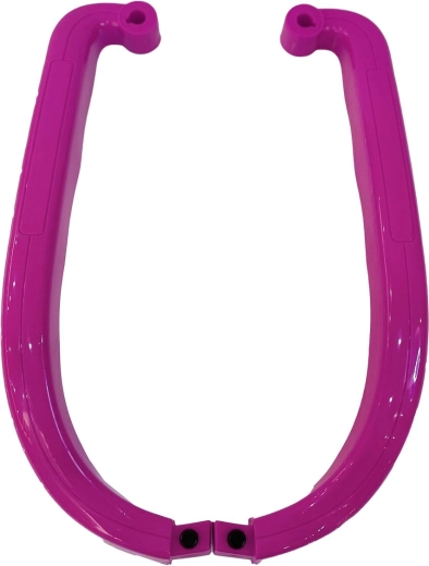 Children's ride-on toy with backrest Mercedes-Benz C-Class / Land Rover Discovery 3-in-1 pink