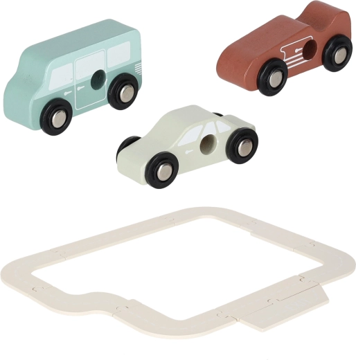 Bogati set vozila i dodataka