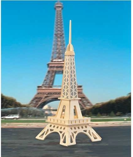 Woodcraft drvene 3D puzzle Eiffelov toranj
