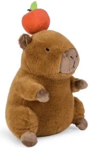 Original apple on its head
