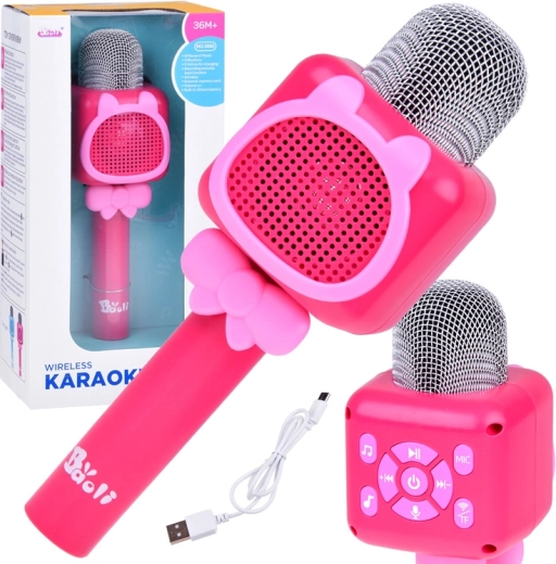Bežični dječji karaoke mikrofon sa snimanjem i Bluetoothom