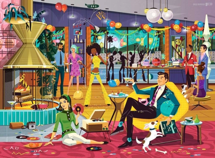 Ravensburger slagalica Jazzy! Vrijeme za zabavu – 500 dijelova