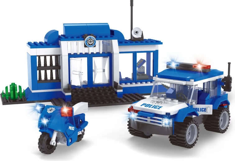 Kompatibilni set za gradnju BLOXO policijska postaja 194 kom