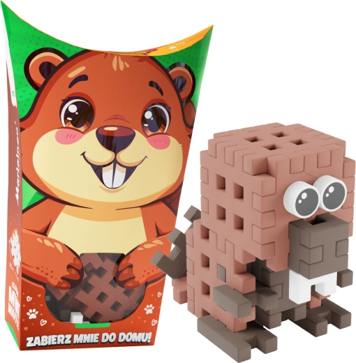Konstruktorski set Mini Waffle Pocket Pets – dabar