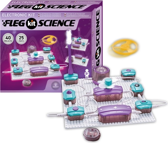 Elektronički komplet za sastavljanje Fleg Science