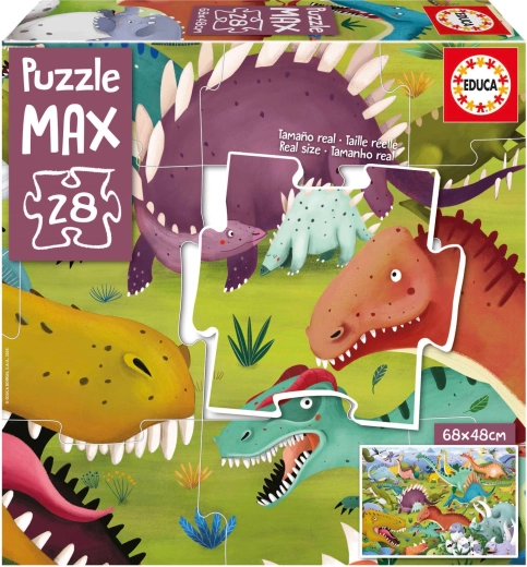 EDUCA puzzle Dinosauri 28 dijelova
