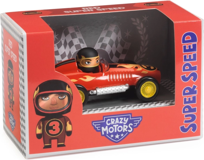 Djeco Crazy Motors autić Red Super Speed