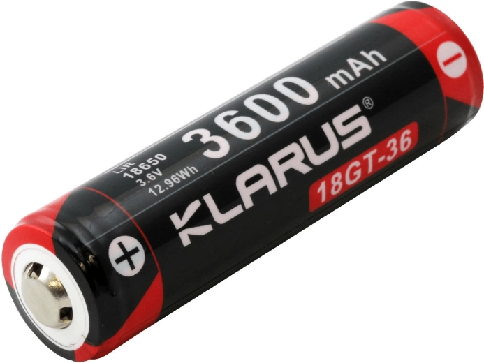 Punjiva Li-Ion baterija 18650 3,6 V 3600 mAh KLARUS