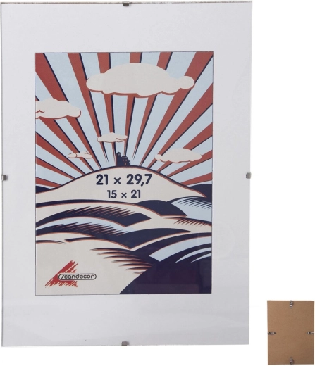 Klip okvir sa staklom 21 × 30 cm (A4)