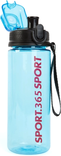 Lid with drinking spout and carry loop