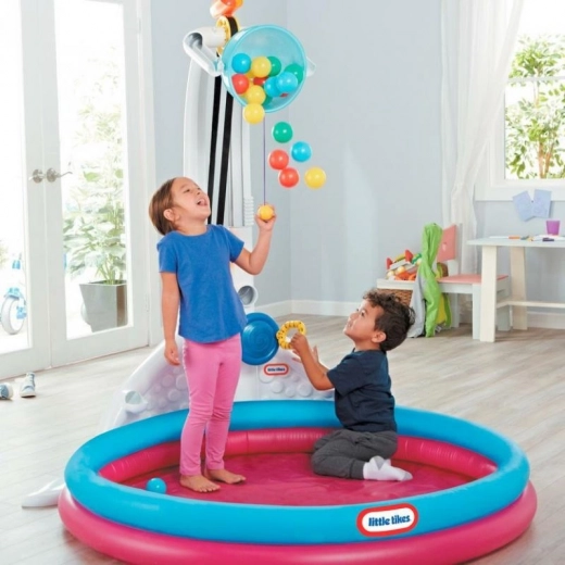 Little Tikes vodena igraća zona s napuhujućim bazenom i lopticama