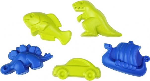 Modlice za pijesak s dinosaurom 5 dijelova