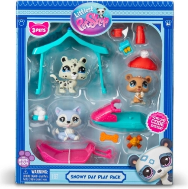 Igraći set Littlest Pet Shop Snježni dan