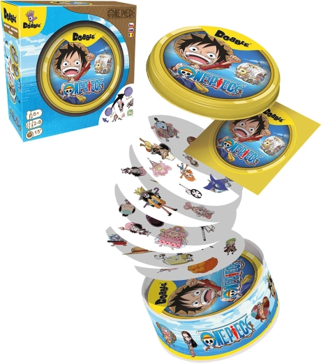Asmodee Dobble One Piece – observation game in a tin box