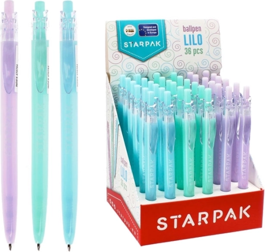 Izvlačna kemijska olovka u pastelnim bojama 0,7 mm - 1 komad