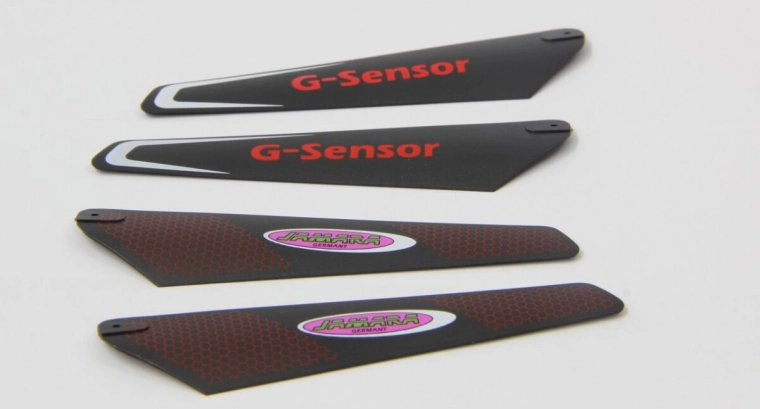 Upper and lower rotor blades for Sensory 3ch - 1 piece