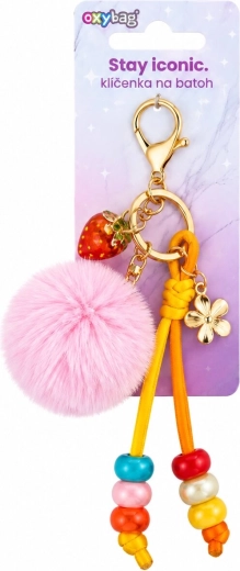 Fashion keychain Oxybag strawberry
