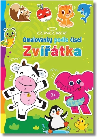 Bojanke po brojevima Concorde – životinjice