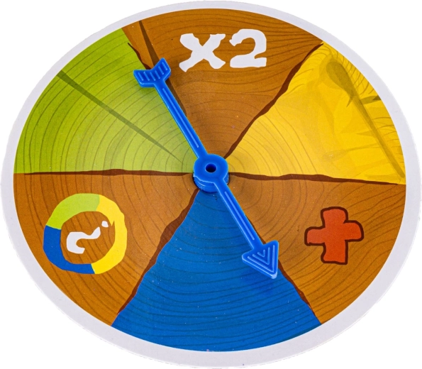 The spinner decides the turn – a different game every time